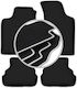 Carlux-silver Car Mats Volkswagen Vento Sedan 1991-1997