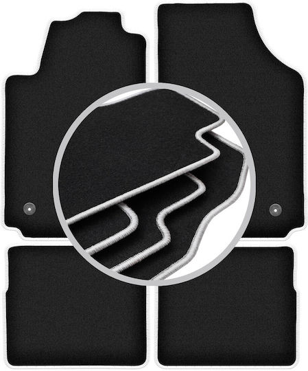 Carlux-silver Car Mats Audi A2 Hatchback 2000-2005