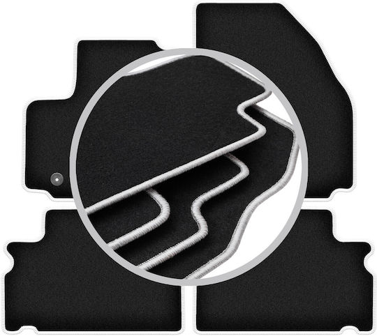 Carlux-silver Car Mats Ford S-max Mk1 Minivan 2006-2011