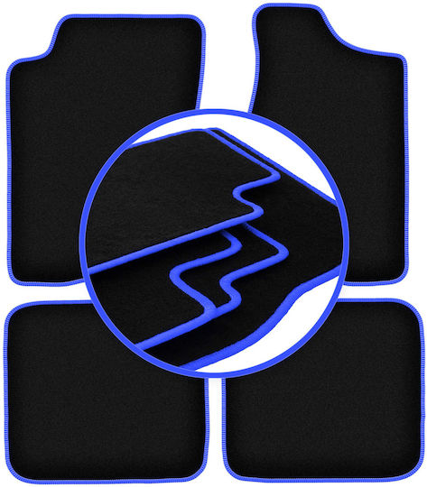 Carlux-blue Car Mats Audi 80 B3 Sedan 1986-1991