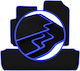 Carlux Blue Car Mats for Citroen Xsara Picasso Minivan 1997-2010