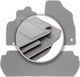 Gray Car Mats Peugeot Partner II Tepee 2008-2018