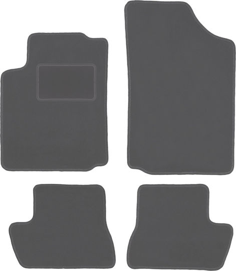 Graphite Car Mats Citroen C3 Pluriel Cabrio 2003-2010