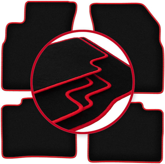 Carlux Red Car Mats Kia Magentis II Sedan 2005-2010
