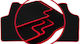 Carlux-red Car Mats Toyota Proace I Van 2013-2016