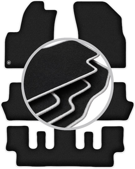 Covorașe auto Carlux-silver Citroen C4 Picasso I 7 locuri 2006-2013