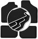 Carlux-silver Car Mats Fiat Uno Hatchback 1983-2001