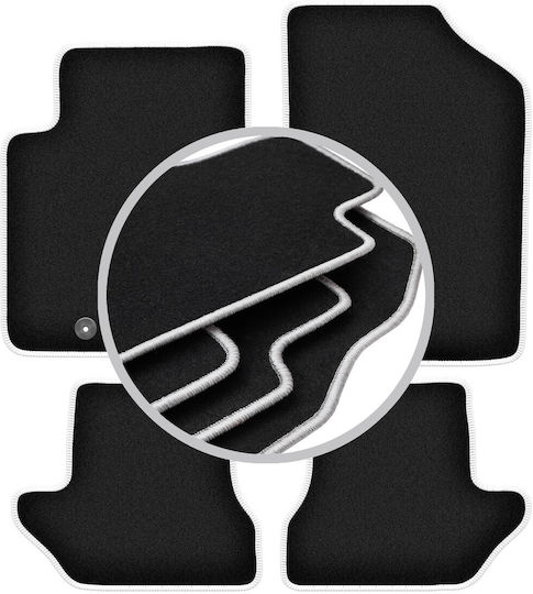 Carlux-silver Car Mats Citroen C3 Pluriel Cabrio 2003-2010