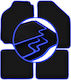 Carlux-blue Car Mats Fiat Marea Sedan 1995-2001