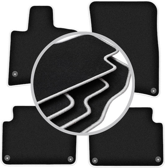 Carlux-silver Car Mats Audi Q7 I 4l Suv 2005-2015