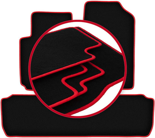 Carlux Red Car Mats Citroen Xsara Picasso Minivan 1997-2010