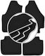 Carlux-silver Car Mats Lancia Musa Minivan 2004-2012