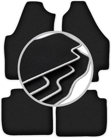 Carlux-silver Car Mats Lancia Musa Minivan 2004-2012