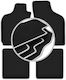 Carlux-silver Car Mats Fiat Palio Weekend Station Wagon 1996-2004
