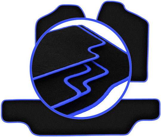 Carlux-blaue Autoteppiche Opel Frontera A 3-Türer 1991-1998