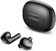 Lenovo Earbud Bluetooth хендсфри Слушалки с Кутийка за Зареждане Черен
