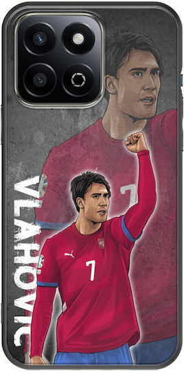 Euro 2024 Dusan Vlahovic Honor 200 Smart 5G Black TPU Black Silicone