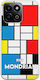 Piet Mondrian Honor 200 Smart 5G Flexible TPU Transparent Silicone