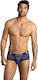 Anais Apparel Naval Herren Sexy Boxer Blau
