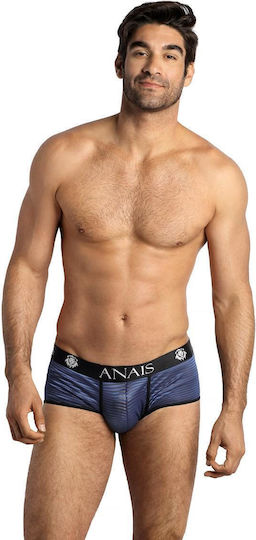 Anais Apparel Naval Herren Sexy Boxer Blau