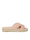 Women's Flat Sandals in Pink Color