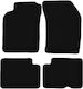 Basic Black Velvet Car Mats Nissan Almera N15 Hatchback Sedan 1995-2000