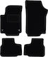 Black Velvet Floor Mats Volkswagen Up Hatchback 2011