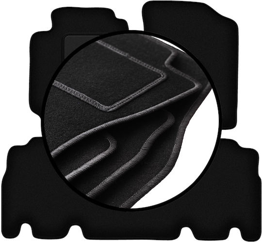 Velour Carpet Mats Set Toyota Yaris Verso Minivan 1999-2005