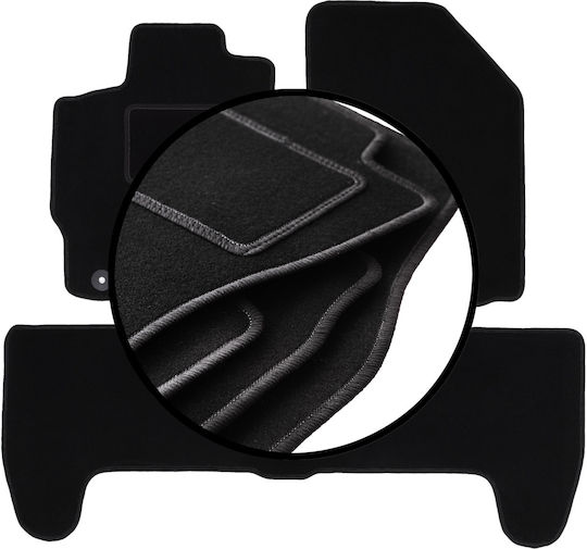 Velour Car Mats Set Toyota Yaris II Hatchback 2005-2011