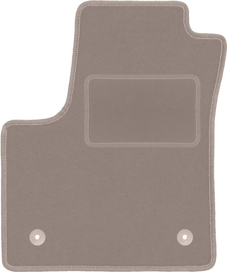 Beige Car Mat Opel Meriva B Minivan 2010-2017