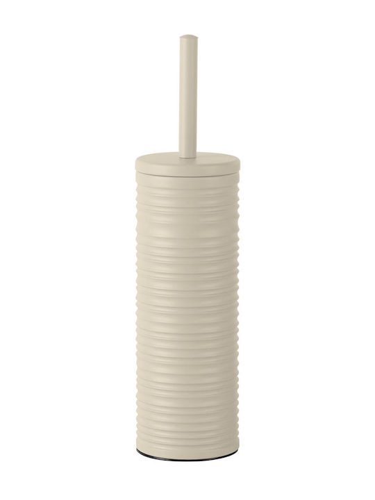 Ankor Metallic Toilet Brush Beige
