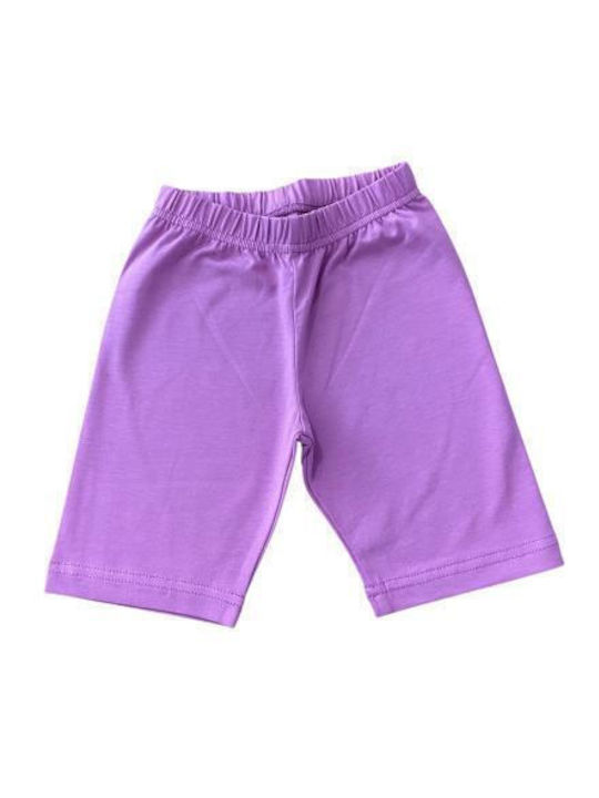 Kinder Leggings Radfahren Kurz Purple