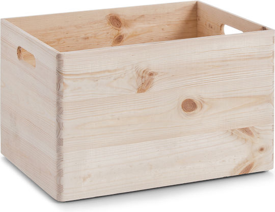 Hölzernes Aufbewahrungsbox mit Deckel 30lt