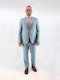 Men's Suit Light Blue