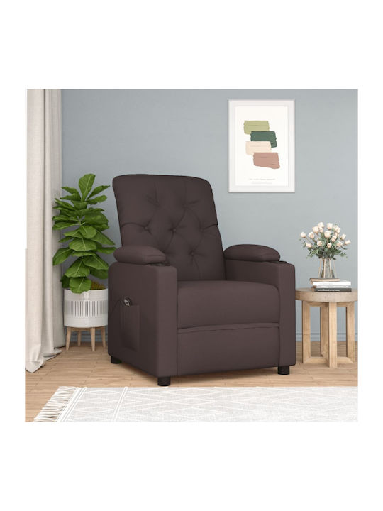 Тъмно Фотьойл Relax Кафяв 78x93x93.5см
