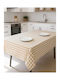 Linea Home Tischtuch Leinen Beige 150x180cm