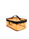 Cosmetic Toiletry Bag 21x15x9 Amber 2032-3 Orange 21x15x9