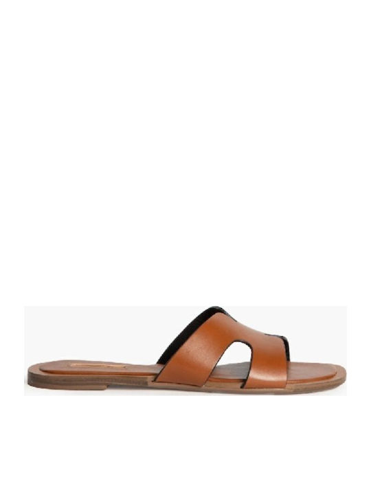 Corina Flache Sandalen für Damen in Tabac Braun...
