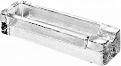 Cigar Ashtray Glass 20x6x4cm Akr.170021 Cigar Ashtray Glass 20x6x4cm Akr.170021