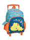 Fisher Price Dino Σχολική Τσάντα Τρόλεϊ Νηπιαγωγείου Πολύχρωμη 12lt 2025