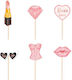 Party Pal Bride To Be Cupcake Toppers 6pcs