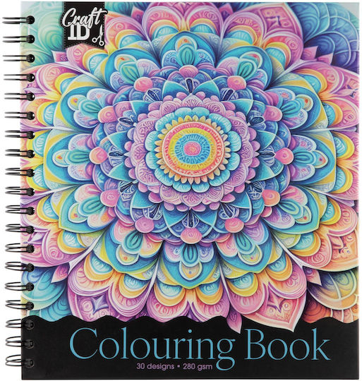 Craft Id Malbuch 30 Mandala-Designs Cr5027/ge