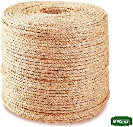 Grasher Σχοινί Γιούτα 8mm Ρολό 300m 103177