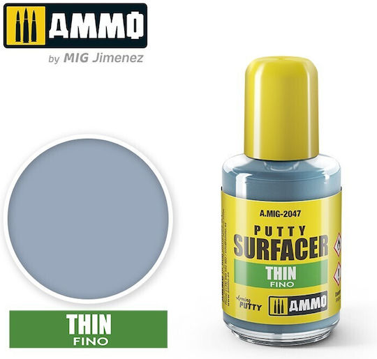 Putty Surfacer Thin Υγρός Στόκος Thin 30ml
