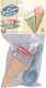 Plastic Sand Set Ice Cream Cones & Blue Scoop #3405-00bk