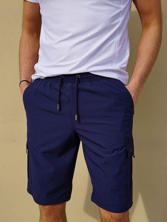 Miami Beach Men's Shorts Cargo Dark Blue