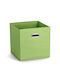 Fabric Storage Box Green 32x32x32cm 1pcs