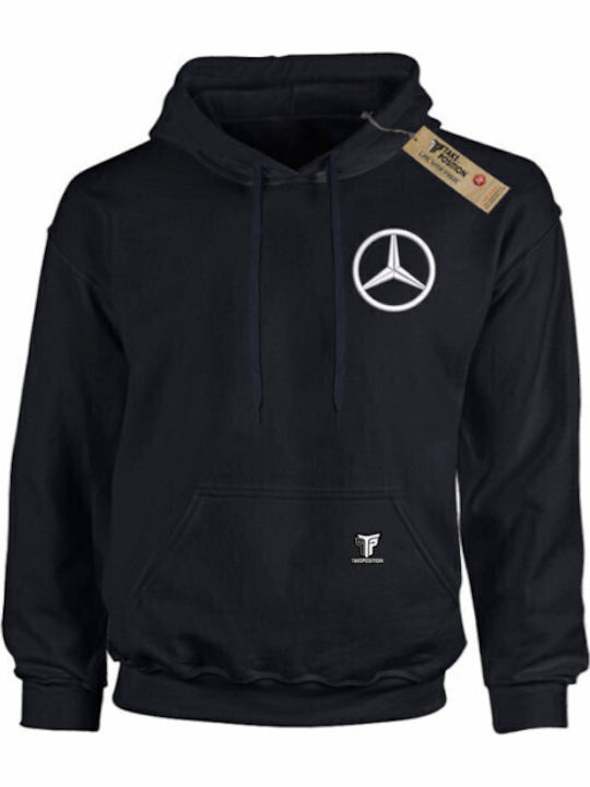 Kinder-Sweatshirt mit Kapuze Black