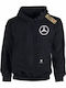Kinder-Sweatshirt mit Kapuze Black
