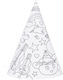 Set of 8 Omy Paper Party Hats